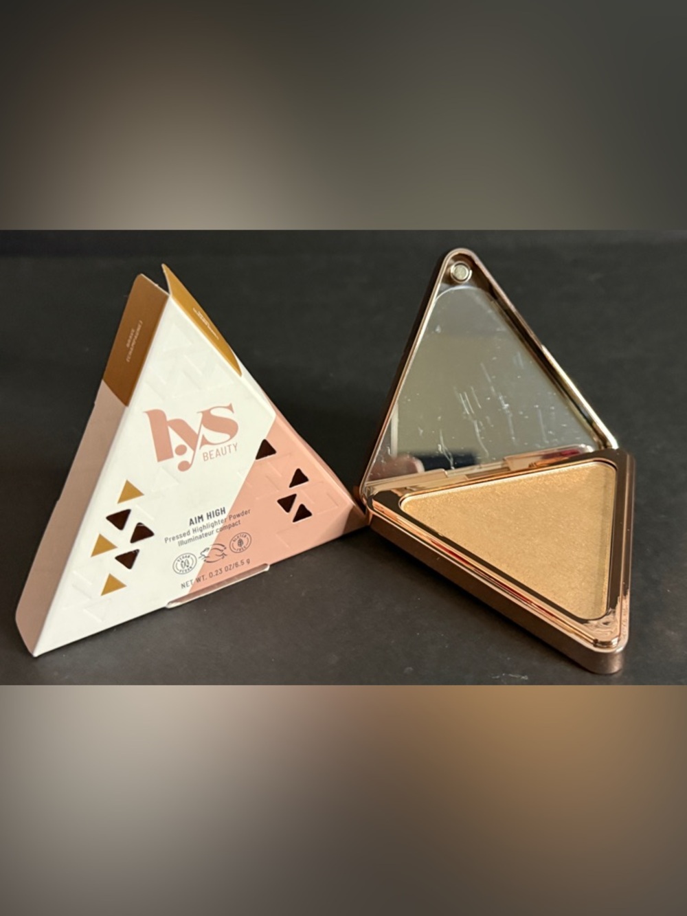 LYS Beauty Aim High Pressed Highlighter - Gold